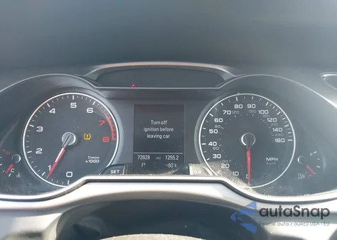 2014 Audi A4 2.0T Premium из США, поврежденный, VIN WAUFFAFL9EN025809